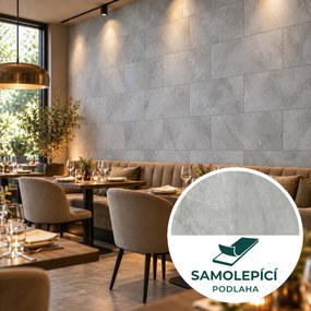 Egibi, Vinylová podlaha samolepiaca Canadian Design Beton nature Peel & Stick, 609,6 x 304,8 mm