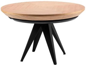 Rozkladací stôl z dubového dreva „Magnus Natural Oak Veneer", 130 x 230 x 76 cm