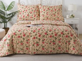 XPOSE® Bavlnené obliečky ZÁHRADA RUŽÍ na dve postele