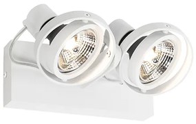 Moderné bodové svetlo biele 2-žiarovkové - Master 70