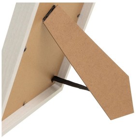 Biely stojací/na stenu rámček 22,5x28 cm Sencillo – Casa Selección