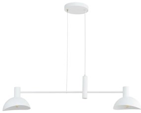 Luster na lanku ARTIS 2xE14/40W/230V biela