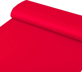 Látka bavlnený satén ST-010 Sýto červená - šírka 280 cm