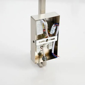 Brilagi - LED Nástenná lampa RAYA 1xE14/40W/230V + LED/3W biela/matný chróm