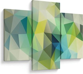 Obraz geometrické abstrakcie (90x60 cm)