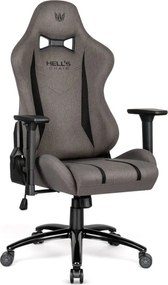 Herná ergonomická stolička HC-1013 – sivý poťah z kvalitnej textílie