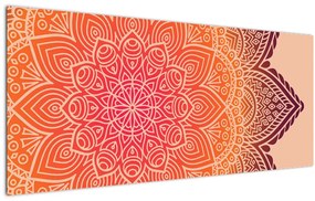 Obraz - Mandala umenia (120x50 cm)