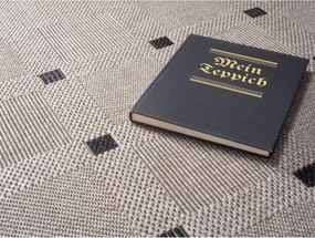 Koberec Floorlux 20079 Silver Black