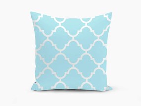 XPOSE® Set obliečok na vankúš ROMEO - tyrkysová 40x40 cm - set 4ks