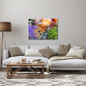 Obraz - letný piknik (70x50 cm)