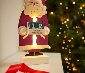 LED kalendár »Santa«