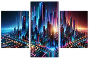 Obraz - Mesto budúcnosti (90x60 cm)