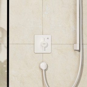 Hansgrohe DuoTurn Q, batéria pod omietku pre 1 spotrebič, biela matná, HAN-75614700