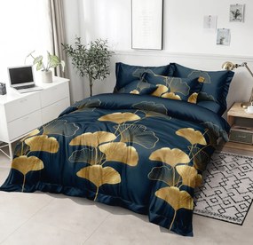 Dekorstudio Posteľné obliečky PEB-855 v granátovej farbe Rozmer posteľných obliečok: Šírka x Dĺžka: 140x200cm + 1ks 70x80 cm