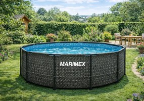 Marimex | Bazén Marimex Florida 3,05 x 0,91 m s pieskovou filtráciou - motív RATAN | 19900079