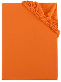 Plachta posteľná oranžová jersey EMI: Detská plachta 60x120