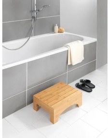 WENKO 24870100 - Bambusová stolička 40x30 cm hnedá