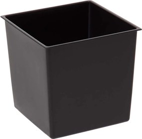 PLASTOVÝ KVETINÁČ PORTO SADA 3KS 67,7X35 CM+46,5X25 CM+57X30 CM IMITÁCIA BETÓNU ČIERNA