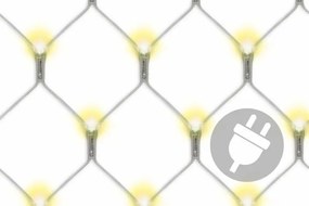 Nexos 804 Vianočná svetelná sieť 3 x 3 m, 128 LED, teplá biela