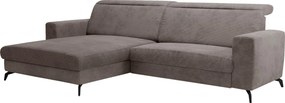 XXXLutz ROHOVÁ SEDAČKA, textil, taupe Sit & More - Sedačky - 000144000216