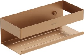 Mexen Brin-L, závesný kúpeľňový košík, medená matná, 70A8730-65