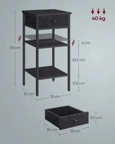 Nočný stolík LET502B56