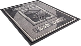 TA Koberec 1912A SIVÁ LACNÁ PP CRM Rozmer: 60x100 cm