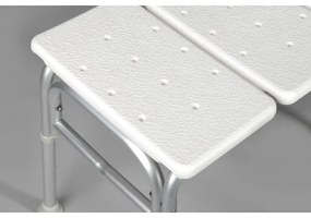 Ridder - Sedátko do vane s madlom 70x63 cm biela