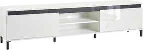 XXXLutz NÍZKA KOMODA, biela, biela s vysokým leskom, 200/50/40 cm Xora - Online Only drobný nábytok - 001027002204