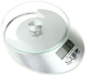 Verk 17026 Digitálna kuchynská váha 5 Kg strieborná