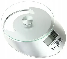 Verk 17026 Digitálna kuchynská váha 5 Kg strieborná