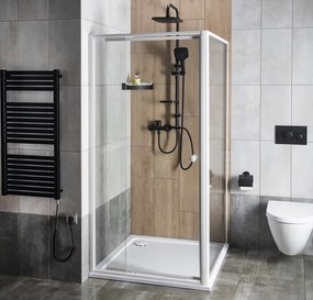Aqualine Aqualine, AMICO sprchové dvere výklopné 740-820x1850mm, číre sklo, G70