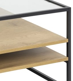 Konferenčný stolík ZEIN dub/čierna