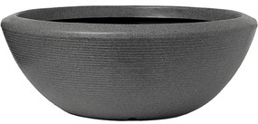 Kvetináč Capi Arch Granite Bowl Low antracitový 61x25 cm