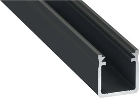 Led-Labs LED profil LUMINES typ Y čierny elox 1m
