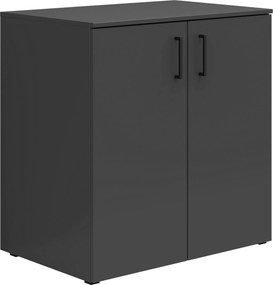 XXXLutz KOMODA, grafitová, 80/83/52 cm Carryhome - Komody - 002427022225