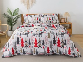 XPOSE® Predĺžené bavlnené Renforcé obliečky REINDEER