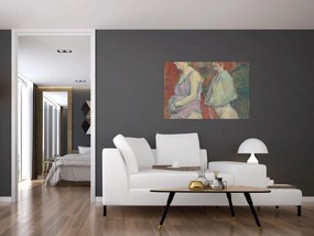 Obraz - Henri de Toulouse-Lautrec, Rue des Moulins, reprodukcia (90x60 cm)