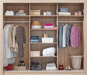 Šatník Duca 250, dub sonoma