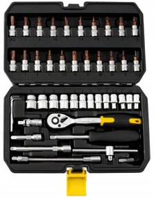 CROWNMAN Box na náradie pre nástrčné kľúče, 46 kusov