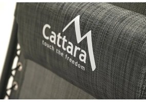 Skladacie polohovateľné kreslo antracit