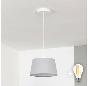 Brilagi - LED luster na lanku CERIA 1xE27/40W/230V, priemer 25 cm, sivý