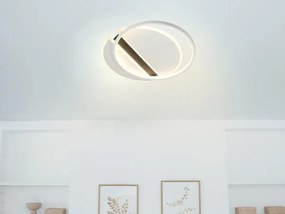 Moderné svietidlo NEDES stropné svietidlo + diaľkový ovládač 80W TA1317/WB