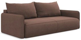 Ružová rozkladacia/s úložným priestorom pohovka 216 cm Nanea – Makamii