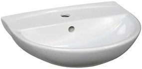 Ceramia S-Line Pro umývadlo s-line pre 49,5x38,5 cm otvor pre batériu uprostred SIKOSSLPRO5038