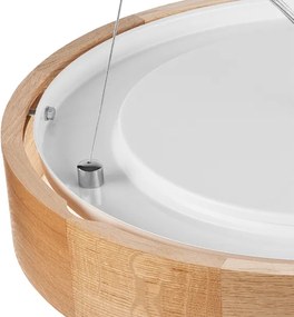 Brilagi - LED RGBW stmievateľný luster CARVALHO 3xE27/15W/230V Wi-Fi dub priemer 47,5 cm