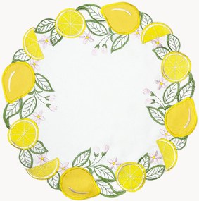 Okrúhle prestierania Citron, 6 ks