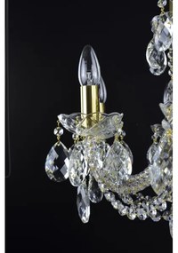 Wranovsky JWZ125122230 - Krištáľový luster na reťazi MARIERA 12xE14/40W/230V