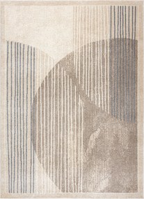 Dywany Łuszczów, Kusový koberec Fusion 0815 cream/beige, 160x220, béžová, kancelária