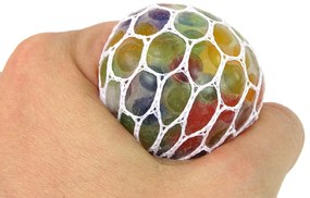 Lean Toys Antistresové loptičky v sieťke